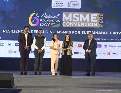  Nanta Tech Soars High with India's Top MSME Innovation Award!